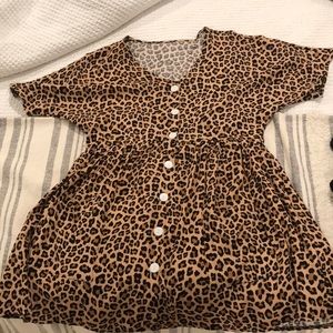 Cheetah dress